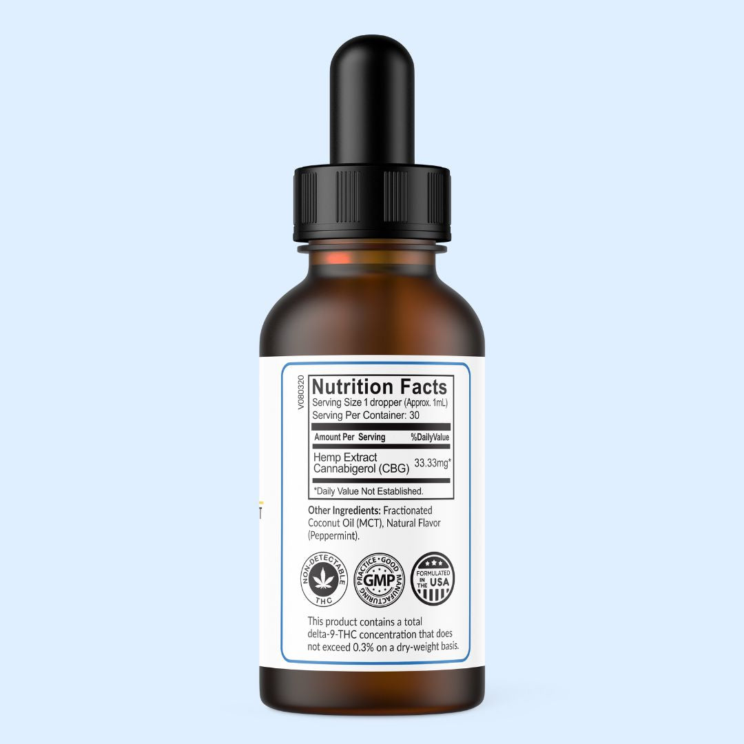 FOCUS+ CBG TINCTURE